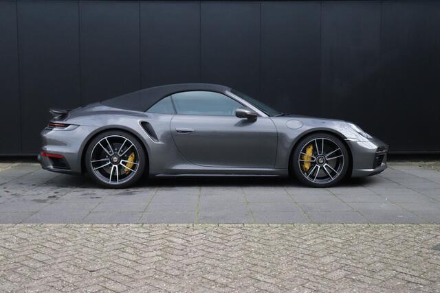 Porsche 911 Cabrio 3.8 Turbo S | MEMORY | LEDER | KERAMISCH | SPORTCHRONO | 360° CAMERA | BURMESTER | STOELVERK. | CRUISE | STOEL/STUURVERW. | NAVI |