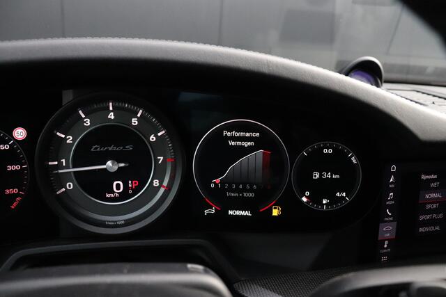 Porsche 911 Cabrio 3.8 Turbo S | MEMORY | LEDER | KERAMISCH | SPORTCHRONO | 360° CAMERA | BURMESTER | STOELVERK. | CRUISE | STOEL/STUURVERW. | NAVI |