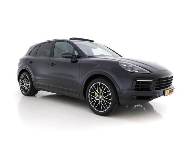 Porsche CAYENNE 3.0 E-Hybrid Sport-Chrono-Pack (INCL-BTW) *PANO | CLUB-FULL-LEATHER | SOFT-CLOSE | MEMORY-PACK | SURROUND-VIEW | FULL-LED | NAVI-FULLMAP | AIR-SUSPENSION | DAB | DIGI-COCKPIT | PDC | CRUISE | SPORT-SEATS | 21"ALU*