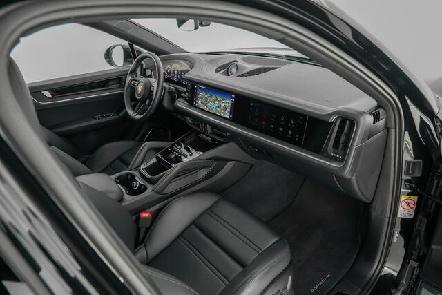 Porsche CAYENNE Coupé 3.0 470pk E-Hybrid |BTW-auto|panoramadak|passenger display|achteras besturing|Burmester|memory|standkachel|sport design|sport chrono|18-voudig|HUD|PDLS|luchtvering|sportuitlaat|21" lichtmetalen velgen|