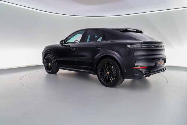 Porsche CAYENNE Coupé 3.0 470pk E-Hybrid |BTW-auto|panoramadak|passenger display|achteras besturing|Burmester|memory|standkachel|sport design|sport chrono|18-voudig|HUD|PDLS|luchtvering|sportuitlaat|21" lichtmetalen velgen|