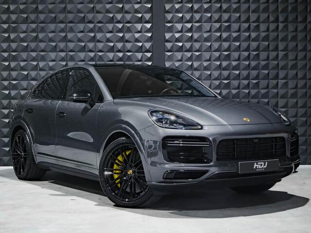 Porsche CAYENNE Coupé 4.0 Turbo S E-Hybrid | Approved | Pano | Burm | Vent.| Carbon | Topv. | 22"| Servo | PDLS+ | Sportuitl. | Side | Chrono