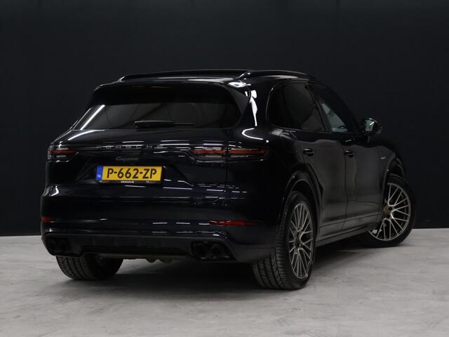 Porsche CAYENNE 3.0 E-Hybrid Platinum Edition [SCHUIFKANTELDAK, SPORT CHRONO, SOFTCLOSE, TREKHAAK INKLAPBAAR, LUCHTVERING, APPLE CARPLAY, ANDROID, MEMORY SEATS, BOSE SOUND, 360 CAMERA, HEAD-UP, ADAPTIVE CRUISE, STOELVENTILATIE, STOELVERW