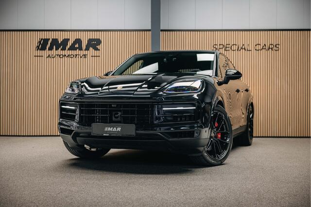 Porsche CAYENNE Coupé 3.0 E-Hybrid Black Edition | Sport Chrono | Luchtvering | Adaptieve (18-voudige) sportstoelen met verwarming en verkoeling |