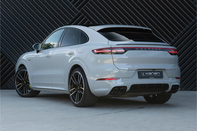 Porsche CAYENNE Coupé 3.0 E-Hybrid Sport Design Pano GTS stoel PDLS Head Up Sport Chrono Nachtz. 360Cam Luchtv. Trekhaak