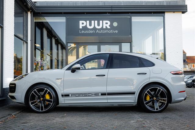 Porsche CAYENNE Coupé 3.0 E-Hybrid Platinum Edition Krijtgrijs - Luchtvering - Trekhaak - Head Up