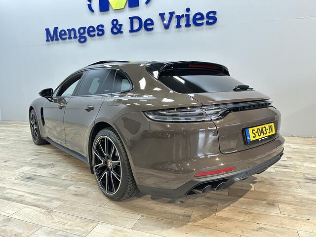 Porsche PANAMERA Sport Turismo 2.9 4 E-Hybrid Platinum Edition 9000 KM | NL Auto | Sport Chrono | LED PDLS+ | Panorama | Luchtvering | 360 Camera | Bose | Adaptive cruise | Apple Carplay | Stuurwiel verwarmd | Isofix |