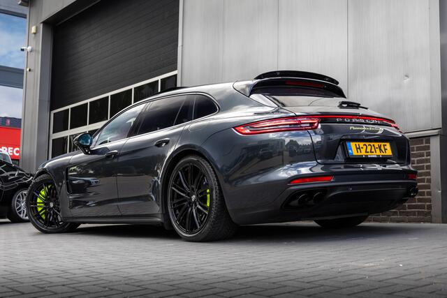 Porsche PANAMERA Sport Turismo 4.0 Turbo S 680 pk E-Hybrid Sport-Chrono / Keramisch/ Pano-Dak/ Lucht-Vering/ 360-Camera/ Keyless/ Burmester/ Achteras-Sturing/ Matrix-LED/ Soft-Close/ 21'' LMV