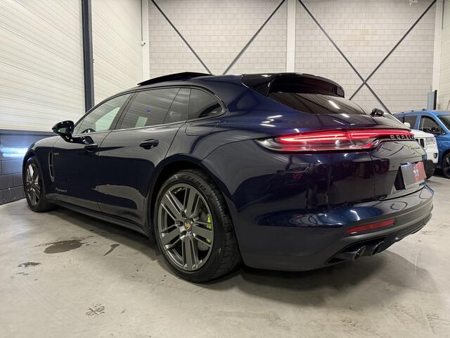 Porsche PANAMERA Sport Turismo 2.9 4 E-Hybrid Platinum Edition PANO/PDLS+-LED/LUCHTVERING/SPORT-CHRONO/SOFT-CLOSE/ACC/VENTILATIE+MEMORY/HEAD-UP/SFEER/SPORTUITLATEN/MIDNIGHT-BLUE METALLIC/VOLLEDIG PORSCHE DEALER HISTORIE/BTW-AUTO