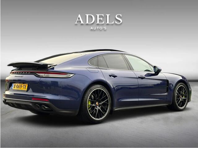 Porsche PANAMERA 2.9 4S E-Hybrid Sportchrono HUD Softclose ACC 4-Wielbesturing Sportuitlaat Bose Carplay PDLS+ Gentiaan Blauw NL Auto NAP