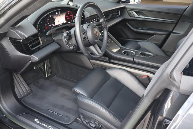 Porsche Taycan TURBO S 93kWh Fabrieksgarantie T/M 03-2027 Carbon Int.Delen I Pano I Sport Chrono