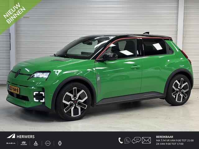 Renault 5 comfort range Techno 52 kWh AUTOMAAT / *** Levering in overleg *** / Voorstoelen + stuurwiel verwarmd / Parkeersensoren voor + achter / Navigatiesysteem full map / Cruise control / Apple Car Play & Android Auto / Automatische airco