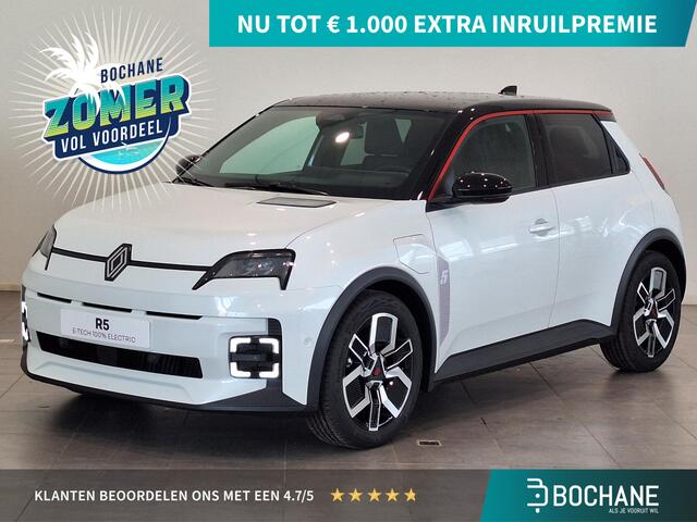 Renault 5 Techno 40 kWh | Pack Winter | Pack Advanced Driving Assist | Van: ¤ 32.909,- nu rijklaar voor: ¤ 31.409,-