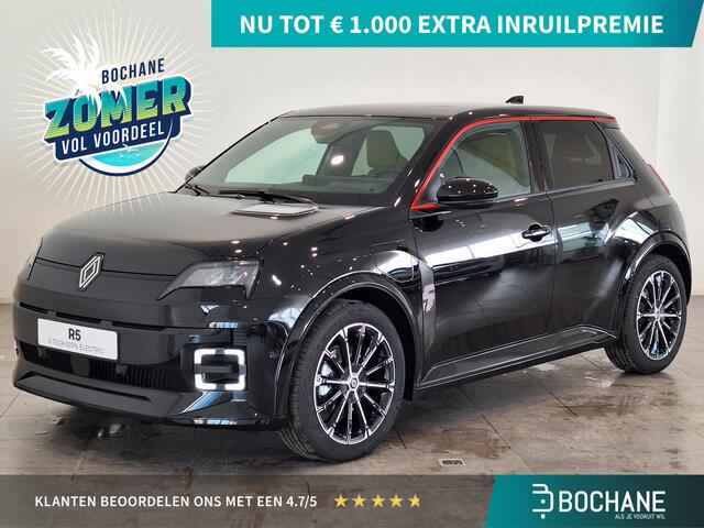 Renault 5 Iconic Cinq 40 kWh | Harman Kardon | Pack Safety & Advanced Driving Assist | Van: ¤ 32.959,- nu rijklaar voor: ¤ 31.459,-