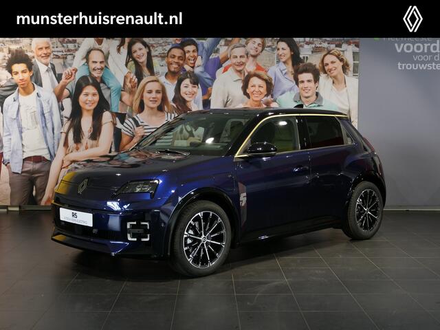 Renault 5 comfort range iconic cinq 52 kWh *NIEUW!* *Harman Kardon!* - Parkeerassistent, 18" LMV, adaptive cruise, stoel + stuurverwarming