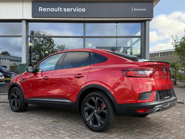 Renault Arkana 1.6 E-Tech Hybrid 145 R.S. Line Afn. Trekhaak - Adaptive Cruise - Lederen bekl - Stoel + stuur verwarming