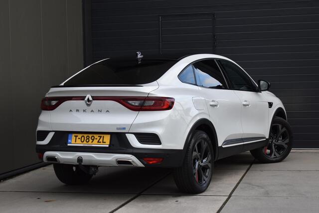 Renault Arkana E-Tech hybrid 145 RS-LINE | TREKHAAK | CAMERA | STUUR/STOELVERWARMING | NAVI | ADAPT. CRUISE CONTROL | APPLECARPLAY/ANDROIDAUTO | LEDER | CLIMATE CONTROL | PDC | LMV