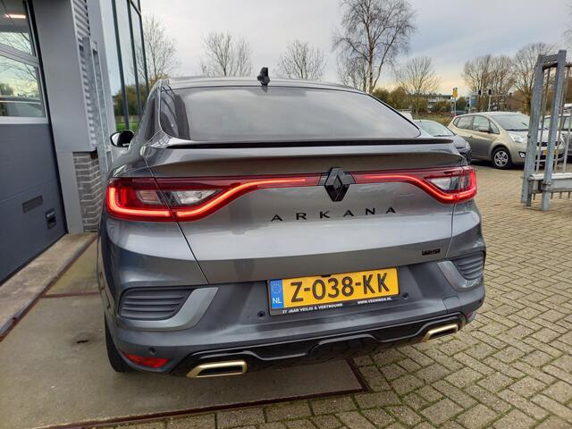 Renault Arkana 1.6 E-Tech hybrid 145 R.S. LINE - LEER + STL VERW - CAMERA - LED - KEYLESS - CARPLAY / ANDROID - RS LINE