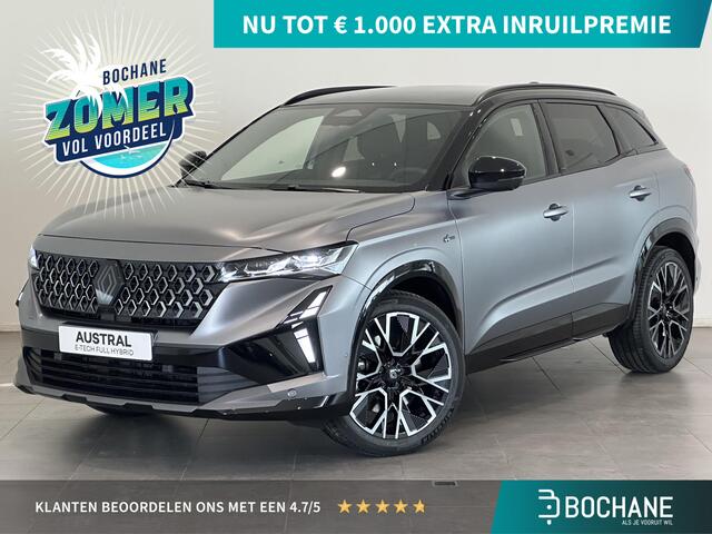 Renault Austral 1.2 E-Tech Full Hybrid 200 Iconic Esprit Alpine | 4CONTROL Advanced | Pack Vision | Pack Light & Sound | Pack Around View Camera | Van: ¤ 55.851,- nu rijklaar voor: ¤ 53.851,-