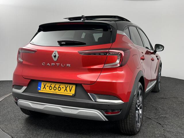 Renault CAPTUR 1.0 TCe 90 techno | Glazen schuif-kantel dak | Bose Audio | Navigatie groot | Cruise adaptief | Stoel & stuur verwarming | Voorruit verwarming |