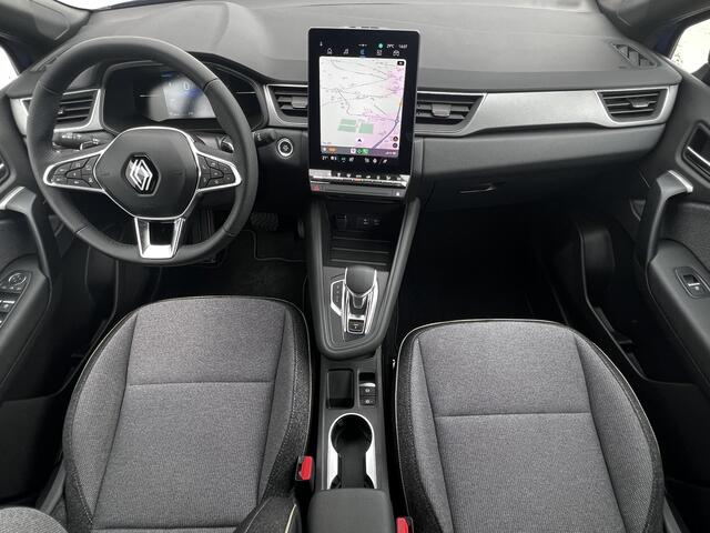 Renault CAPTUR 1.3 mild hybrid 160 techno automaat / Facelift model / Zo goed als nieuw / Trekgewicht 1.200 kg / Navi groot scherm / Stuur- en stoelverwarming / Adapt. CC / Apple Carplay Android / 18"LM wielen /