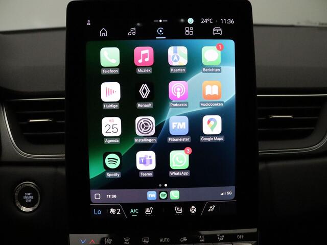 Renault CAPTUR E-Tech full hybrid 160pk techno Automaat 360° Camera | Adapt. Cruise | Navi | Parkeersens. v+a | Stoel-/stuurverw.