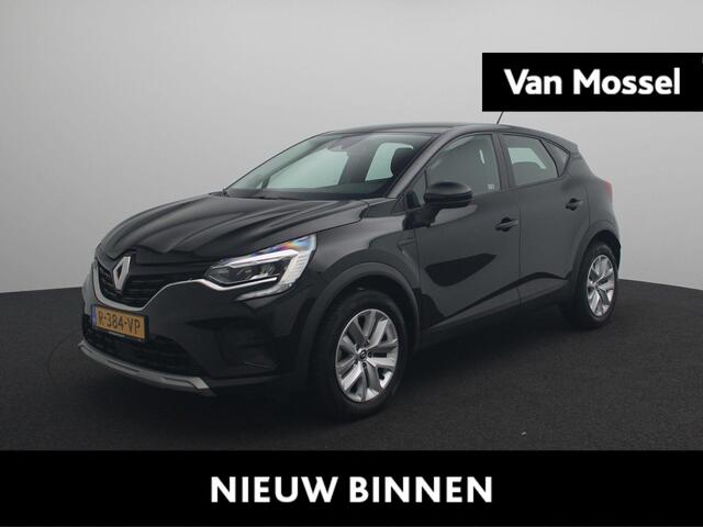 Renault CAPTUR TCe 90 Equilibre | Airco | Lane departure warning met lane keep assist | Led pure vision koplampen | Skidplates vóór en achter in zilvergrijs | Metaalkleur |