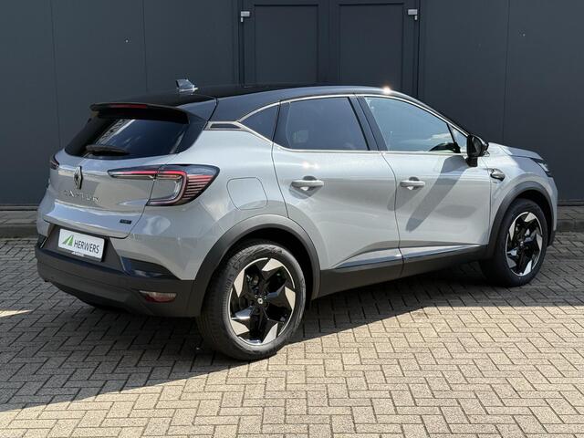 Renault CAPTUR 1.8 E-Tech full hybrid 160 techno / Two Tone Gris Rafale / Achteruitrijcamera / Apple Carplay / Adaptieve Cruise Control / Navigatie / Donkere Hemelbekleding / Multifunctioneel Stuurwiel