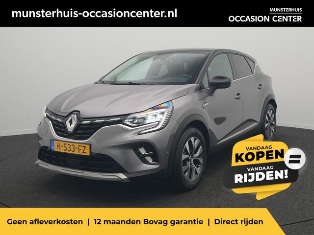 Renault CAPTUR TCe 130 EDC Intens - RIJKLAARPRIJS - 360 Graden Camera - Adaptive Cruise Control - Trekhaak - Elektrisch Glazen Schuif-/Kanteldak - Dealeronderhouden