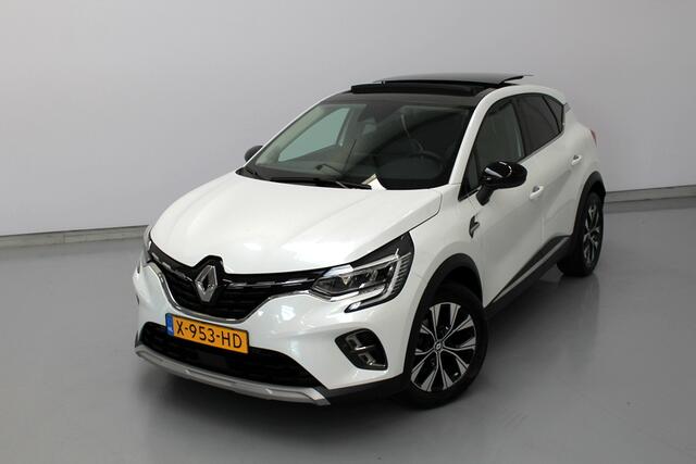 Renault CAPTUR 1.3 mild hybrid 140 techno 141PK, PANORAMADAK | DEELS LEER | BOSE | STOEL/STUUR/RUITVERWARMING