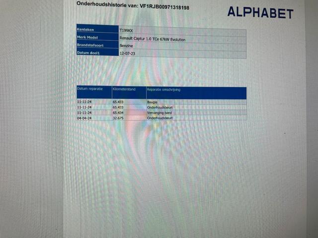 Renault CAPTUR 1.0 TCe 90 Evolution - Carplay, Navi, Cruise