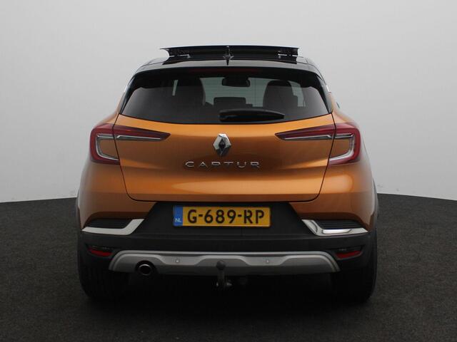 Renault CAPTUR 1.0 TCe 100 Intens | Apple Carplay & Android Auto | Schuif / kanteldak | Trekhaak! | Achteruitrijcamera met parkeersensoren | Dodehoek detectie | Adaptieve cruisecontrol |