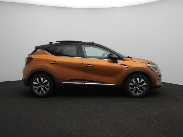 Renault CAPTUR 1.0 TCe 100 Intens | Apple Carplay & Android Auto | Schuif / kanteldak | Trekhaak! | Achteruitrijcamera met parkeersensoren | Dodehoek detectie | Adaptieve cruisecontrol |