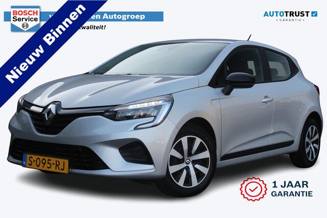 Renault CLIO 1.0 TCe 90 Equilibre | incl. 12 maanden garantie | Parkeersensoren | LED | DAB+ | Navigatie | Cruise control | Airco | Apple carplay | Lane assist | Verkeersbord detectie | Regensensor | Origineel NL auto | Dealer onderhouden |