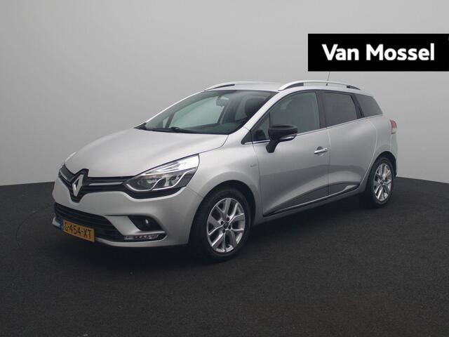 Renault CLIO Estate TCe 90 Limited | Medianav | Airco | Lichtmetalen velgen | Parkeersensoren achter | Metaalkleur | Omlijsting ramen in Chrome | Renault Handsfree card |