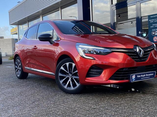Renault CLIO 1.6 E-Tech Hybrid 145 Techno / Automaat / NL-Auto / 1e-Eigenaar / Dealer-Onderhouden / Cruise-Control / Climate-Control / LED / Keyless / Apple-Carplay & Android-Auto / Sfeerverlichting / DAB Radio-Bluetooth / Navi / PDC V+A met Camera / 16'' LMV / All-Se