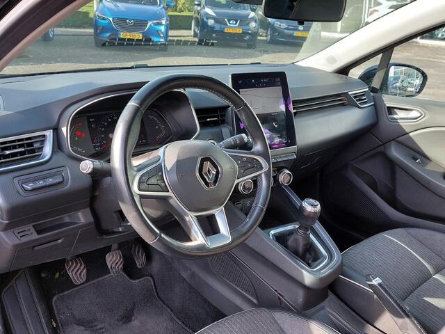 Renault CLIO 1.0 TCe 101pk Intens | Origineel NL | Navi | Apple Carplay+Android Auto | Clima | Cruise | Led Koplampen | Keyless Entry | Pdc V+A+Camera | Rijstrook+Licht+Regensensor | 16''lm