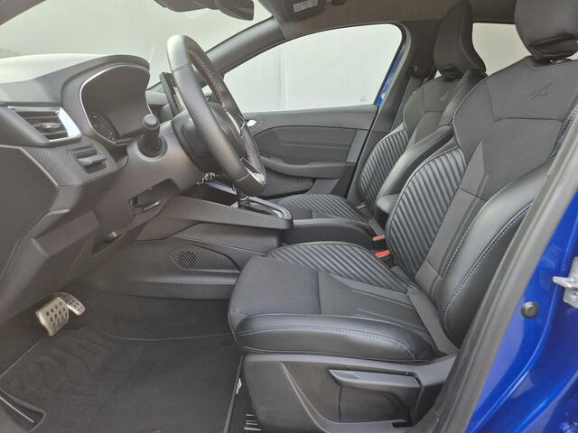 Renault CLIO E-TECH Full Hybrid Esprit Alpine 145 / Automaat / Fabrieksgarantie tot 05-2026 / Dealer onderhouden / Pack Full screen / Stuur-, en Stoel verwarming / Rondomzicht camera / Adaptief CC / Bose Audio Systeem / Keyless Entry/Start /