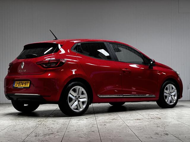 Renault CLIO 1.0 TCe Zen/ LED Koplampen/ Airco/ Apple + Android/ Lane-Assist./ DAB+/ Cruise/ Elek. pakket/ Isofix/ Bluetooth/ Multi. LEDER. Stuur/ Extra getint glas.