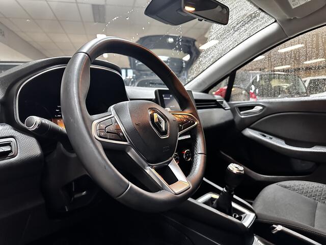 Renault CLIO 1.0 TCe Zen/ LED Koplampen/ Airco/ Apple + Android/ Lane-Assist./ DAB+/ Cruise/ Elek. pakket/ Isofix/ Bluetooth/ Multi. LEDER. Stuur/ Extra getint glas.