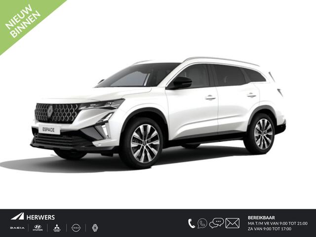 Renault ESPACE E-Tech full hybrid 200 techno 5p. / Nieuw Te Bestellen /