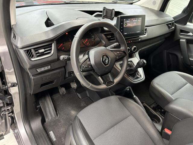 Renault KANGOO 1.5 Blue dCi 115 Luxe L2 / GARANTIE TOT 11-2028 OF 50.000KM / Automatische airco / Trekhaak / Lengte 2 / Zijschuifdeur links + rechts / Navigatiesysteem full map / Pack Securité / Achteruitrijcamera / Trekhaak / Parkeersensoren voor + achter / Cruise cont