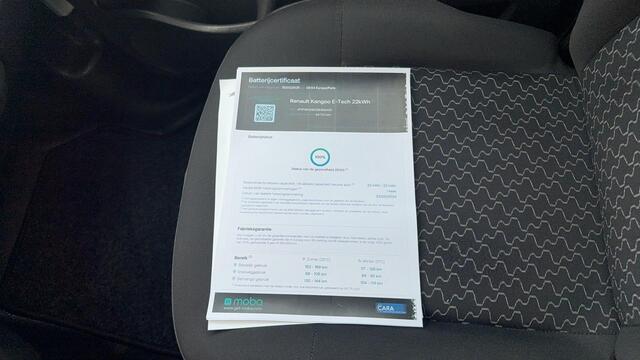 Renault KANGOO Z.E. Express Automaat Milieu Zone bestendig SOH 100% 1e Eigenaar Volledig Dealer Onderhouden