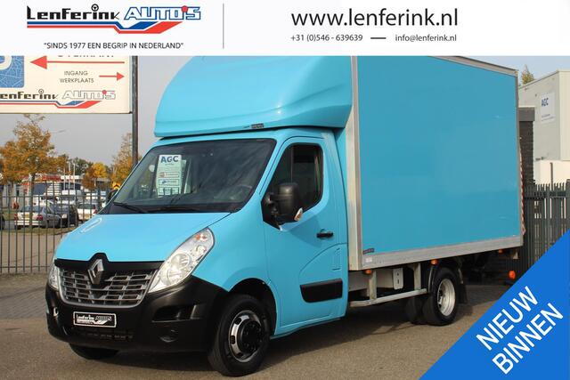 Renault MASTER 2.3 DCi 130 pk Bakwagen met Laadklep Dubbel Lucht Airco, Cruise control, Dakspoiler LxBxH 425x207x230 cm, 20m3