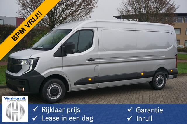 Renault MASTER T35 170PK L3H2 BPM VRIJ!! 10" R-Link Navi, Camera, LED 270Gr Deur!! NR. 849