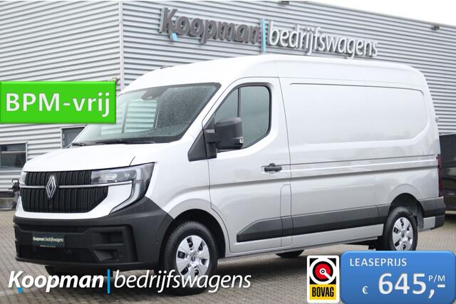 Renault MASTER T35 2.0dCi 150pk L2H2 Extra | Android Navi | Camera | LED | Cruise | Lease 645,- p/m