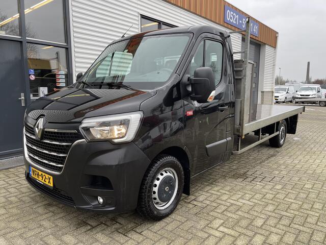 Renault MASTER T35 2.3 dCi 165pk L3 Energy EURO VI / pickup / open laadbak / plateau L 375 x B 210 / vaste prijs rijklaar ¤ 22.950 ex btw / lease vanaf ¤ 410 / airco / cruise / navigatie / opberg box
