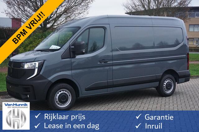 Renault MASTER T35 170PK L2H2 BPM VRIJ!! 10" R-Link Navi, Camera, LED, 270° Deur!! NR. 966