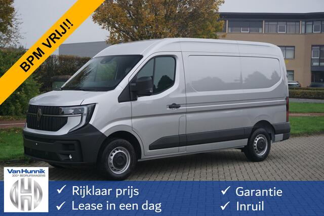 Renault MASTER T35 170PK L2H2 BPM VRIJ!! 10" R-Link Navi, Camera, LED, 270° Deur!! NR. 968
