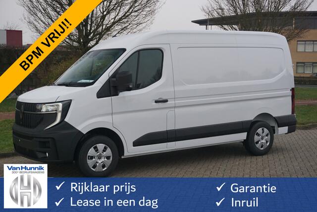 Renault MASTER T35 2.0 150PK Extra L2H2 BPM VRIJ!! 10" R-Link Navi, Camera, Clima, Cruise!! NR. 145
